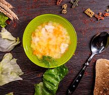 Куриный суп Алфавит