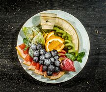 Фруктовая тарелка маленькая