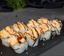 Запеченный с кальмаром