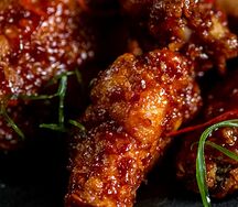 Крылышки куриные в спайси-соусе