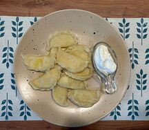 Вареники с творогом