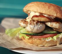 С куриным филе