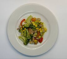 Курица с овощами