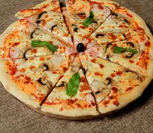 Пицца Ветчина и грибы