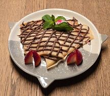 Блинчики с бананом и Нутеллой