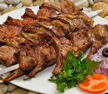 Шашлык из бараньей мякоти