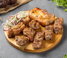 Cвинoй сет на углях