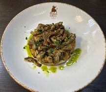 Картофель, жаренный с грибами 