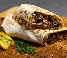 Микс с говядиной