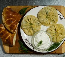 Манты с говядиной