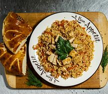 Плов узбекский с курицей