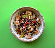 Wok с креветкой