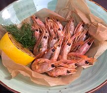 Креветки жареные
