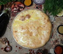 Осетинский пирог с картофелем и сыром