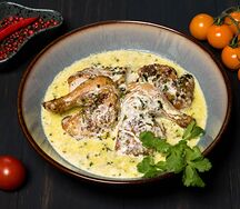 Чкмерули с цыпленком
