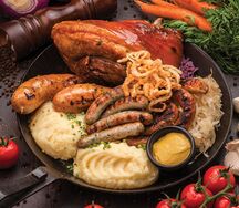 Тарелка вкуснятин Шманкельплатте
