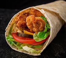 Ролл с куриными стрипсами