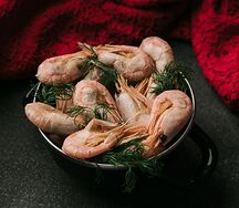 Креветки вареные