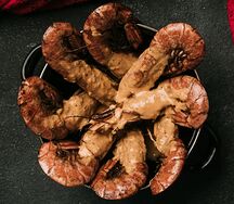 Лангустины жареные в том-ям