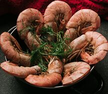 Лангустины вареные