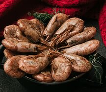 Креветки жаренные в соевом соусе