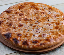 Пирог с говядиной и свининой