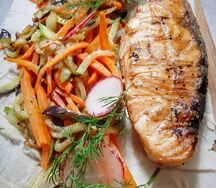 Стейк из семги