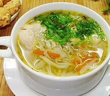 Суп-лапша по-домашнему