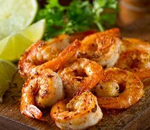 Креветки тигровые жареные