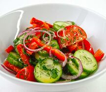 Салат из свежих овощей