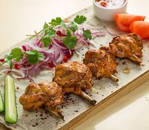 Шашлычок из курицы 200/50/50/30 г