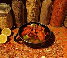 Вареные раки по-болгарски отборные