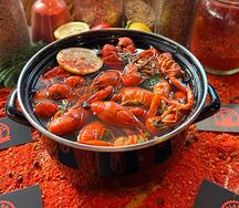 Раки Семечка, варённые в ароматном бульоне