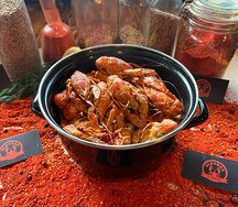 Раки Обжаренные в соусе Том-ям мелкие