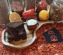 Гренки в копченой паприке