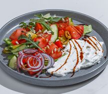 Овощной с кремом из феты