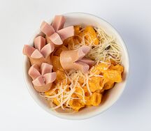 Mac & Cheese детский с сосисками