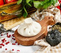 Хинкали с телятиной и свининой