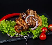 Шашлык из свиных рёбер