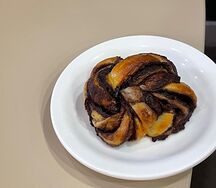 Шведская булочка с корицей 
