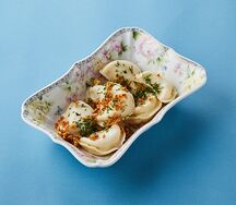Вареники с картофелем и грибами