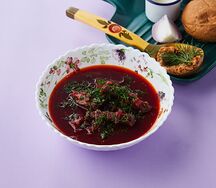 Борщ с говядиной