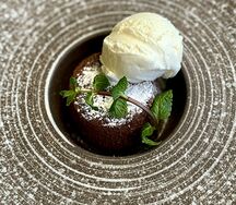 Шоколадный фондан