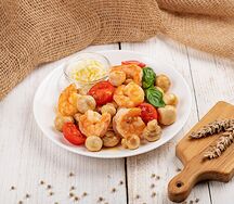 КингШамп с креветкой
