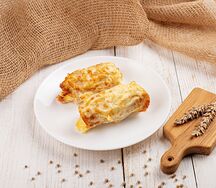 Куриный рулет с шампиньонами