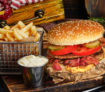 Биф Бургер Батя комбо