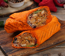 Шаверма с курицей в сырном лаваше