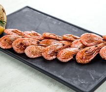 Креветки жареные