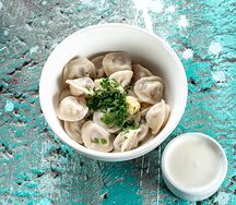 Пельмени по-уральски
