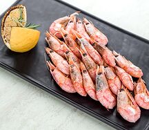 Креветки отварные